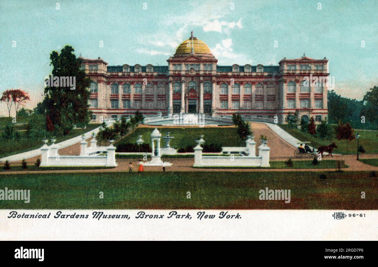 Botanical Gardens Museum, Bronx Park, New York, États-Unis Banque D'Images