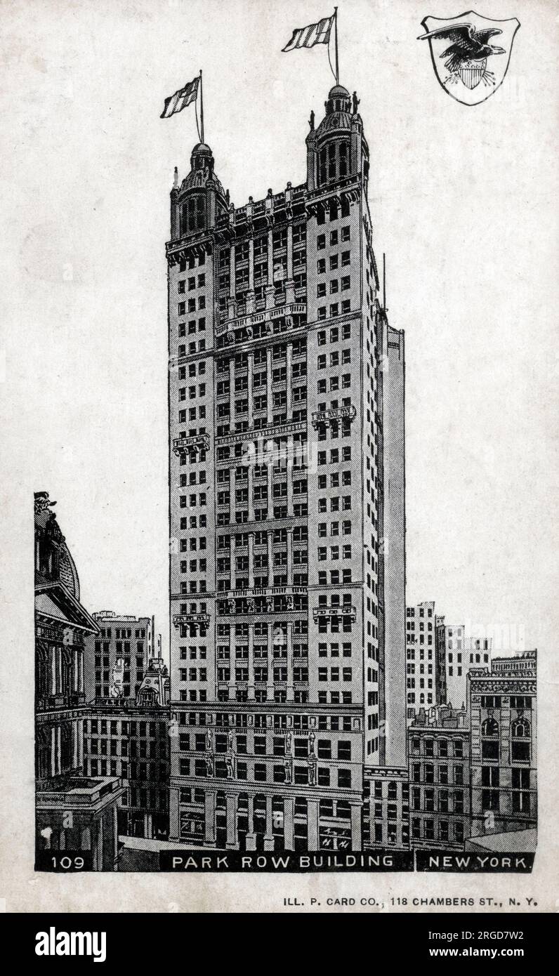 Park Row Building, New York, États-Unis Banque D'Images