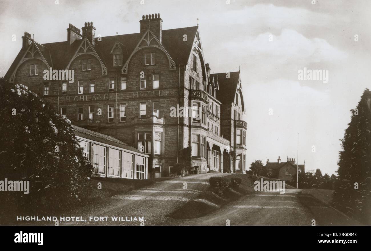 Highland Hotel, fort William, Écosse Banque D'Images