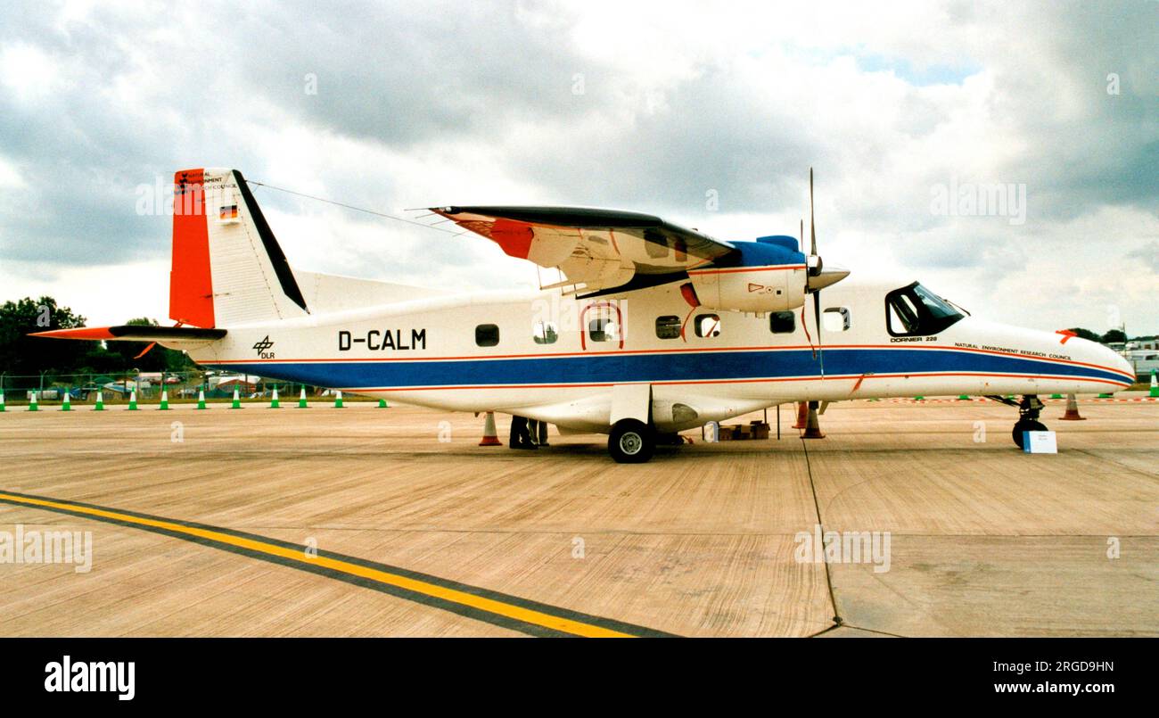 Dornier Do-228-101 D-CALM (msn 7051), du Natural Environment Research Council, au Royal International Air Tattoo - RAF Fairford 24 juillet 2003. Banque D'Images