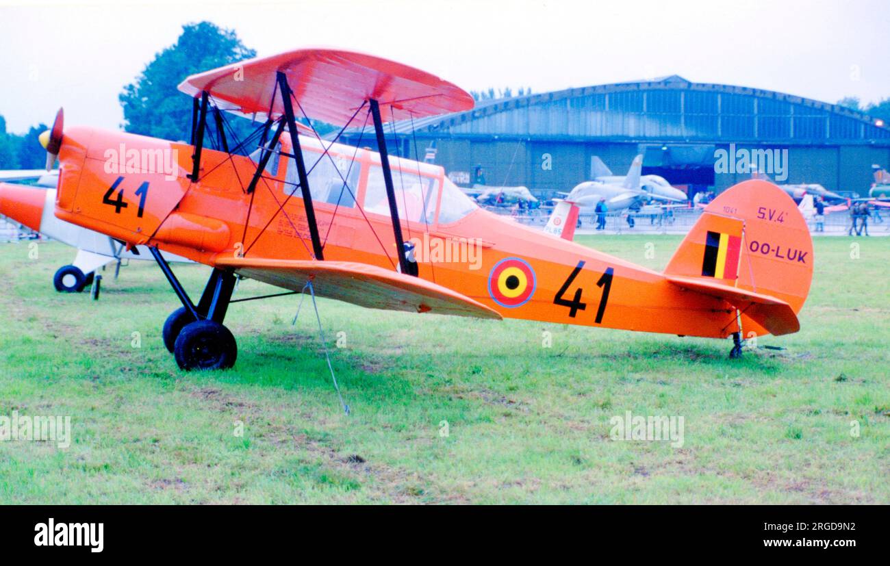 Stampe-Vertongen SV-4B OO-LUK / V-41 (msn 1183) Banque D'Images