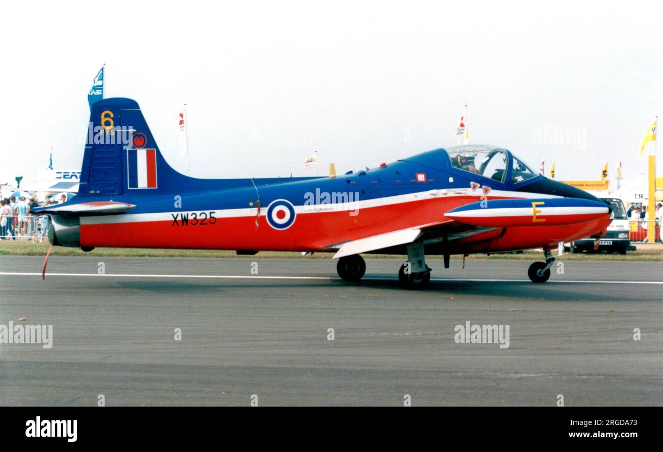 Royal Air Force - bac Jet Provost T.5 XW325 / E (msn EEP/JP/989), de 6 FTS. Banque D'Images