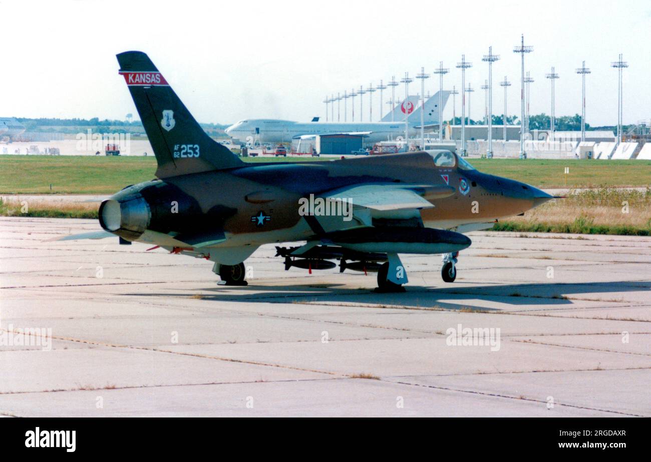 Republic F-105D-30-RE Thunderchief 62-4353 (MSN D552), à McConnell AFB, KS. Banque D'Images