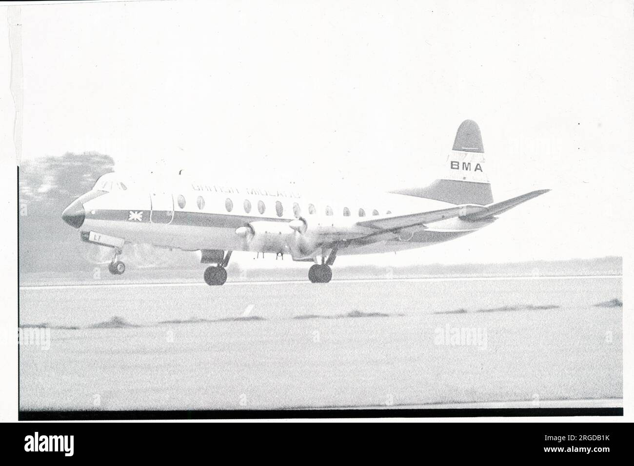 Skilton & Fry numéro 21302 - Vickers Viscount impression de cartes postales numéro positif 1 Banque D'Images