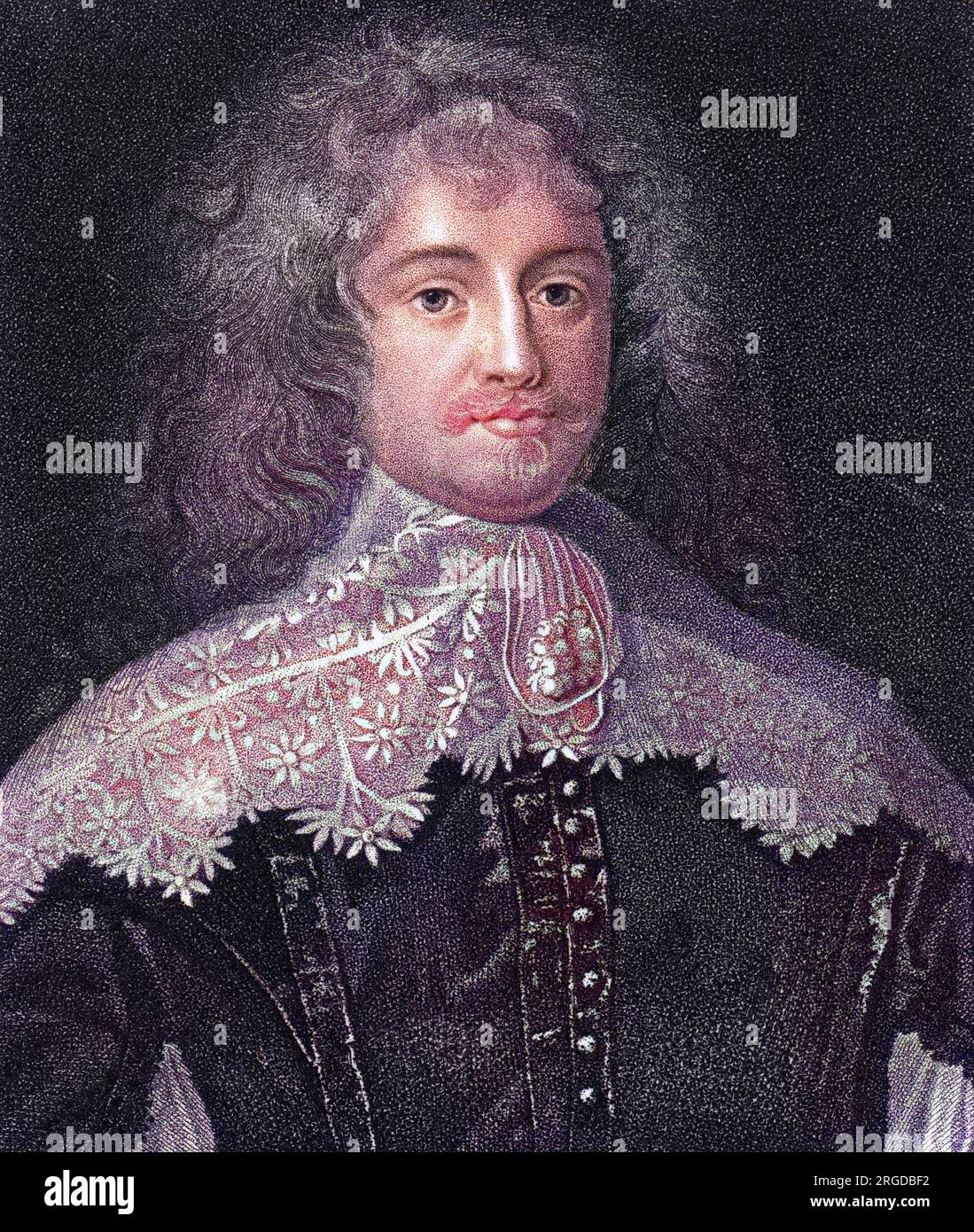 HENRY JERMYN, premier comte de St ALBANS courtisan Banque D'Images