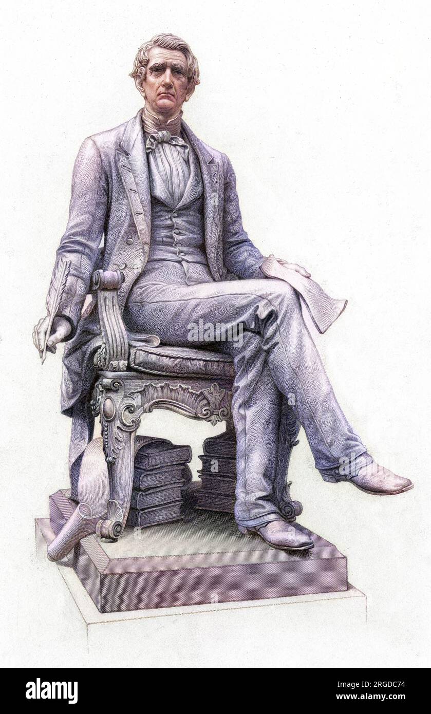 WILLIAM HENRY SEWARD (1801 - 1872), homme d'État américain. Banque D'Images