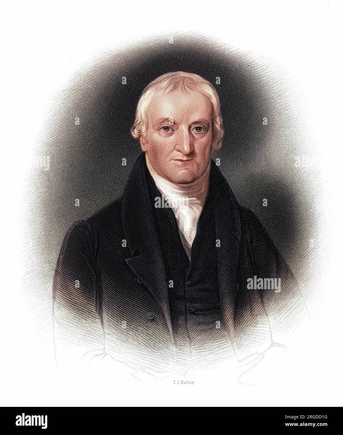 JOHN SYME (1755 - 1831), avocat écossais, ami du poète Robert Burns. Banque D'Images