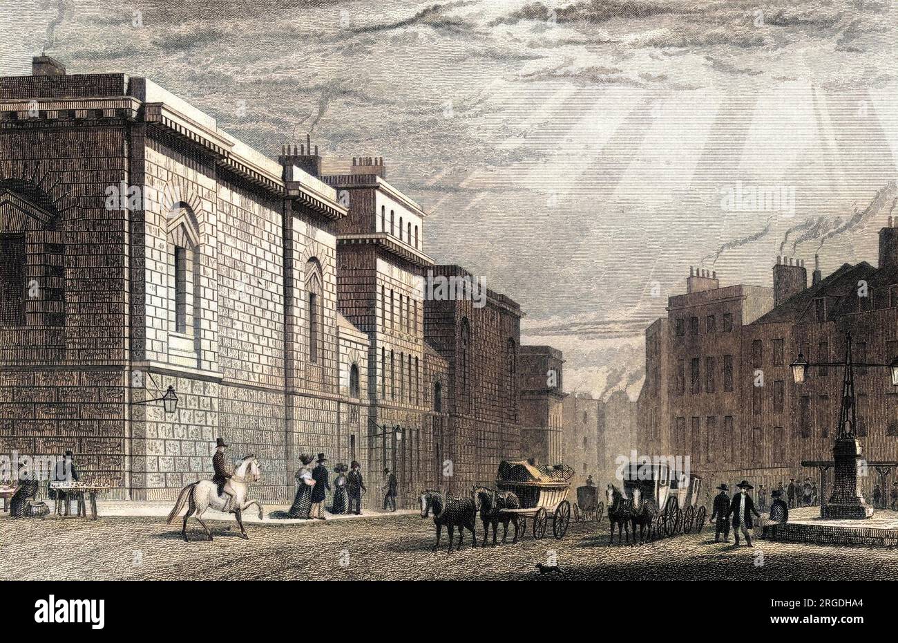 Prison de Newgate, Old Bailey Banque D'Images