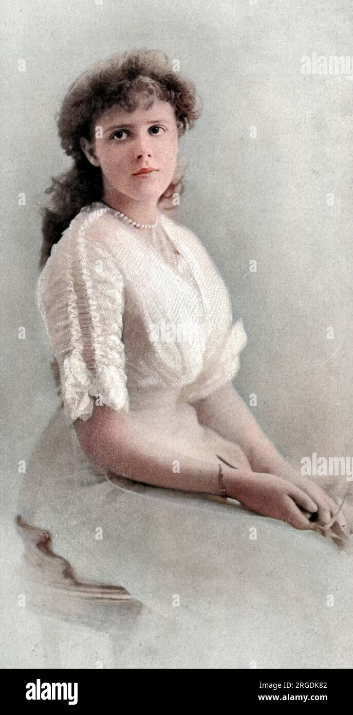 S.S. Princesse Maud de Fife (1893 - 1945), anciennement Lady Maud Duff, fille cadette de la Princesse Louise, de la Princesse Royale et du Duc de Fife. Épouse Lord Carnegie en 1923. Banque D'Images