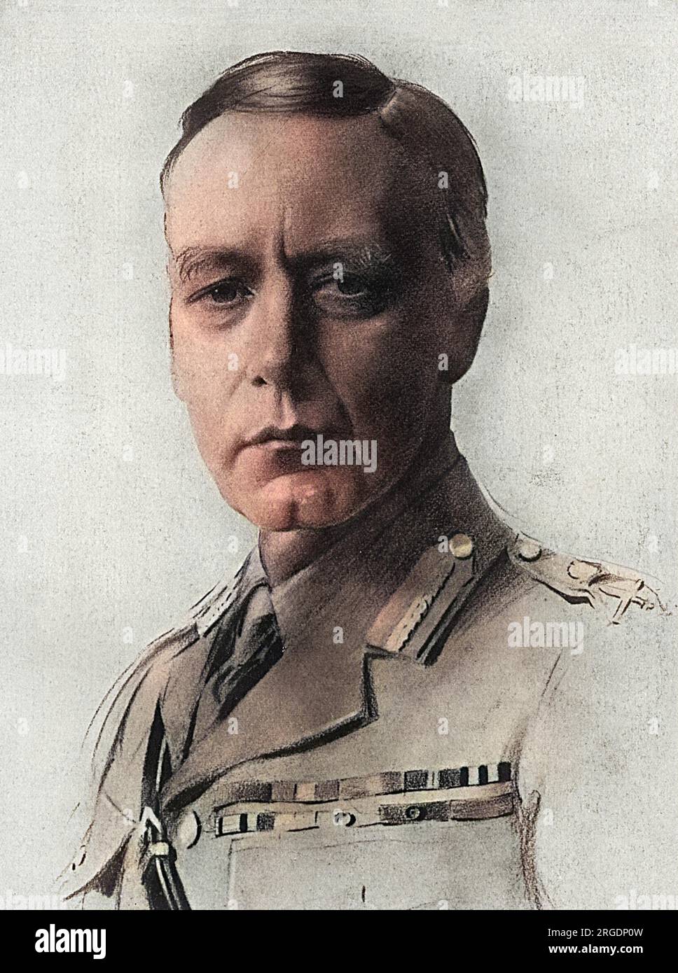 Général SIR CECIL FREDERICK NEVIL MACREADY (1862 - 1946) officier de l'armée britannique servant à des postes d'état-major supérieurs pendant la première Guerre mondiale. A également servi pendant deux ans en tant que commissaire de la police métropolitaine de Londres. Photographié quand il était adjudant-général. Macready est responsable de la création du département d'enregistrement des sépultures de guerre, qui veille à ce que chaque tombe connue de chaque soldat dans chaque théâtre de guerre soit enregistrée et photographiée. Banque D'Images