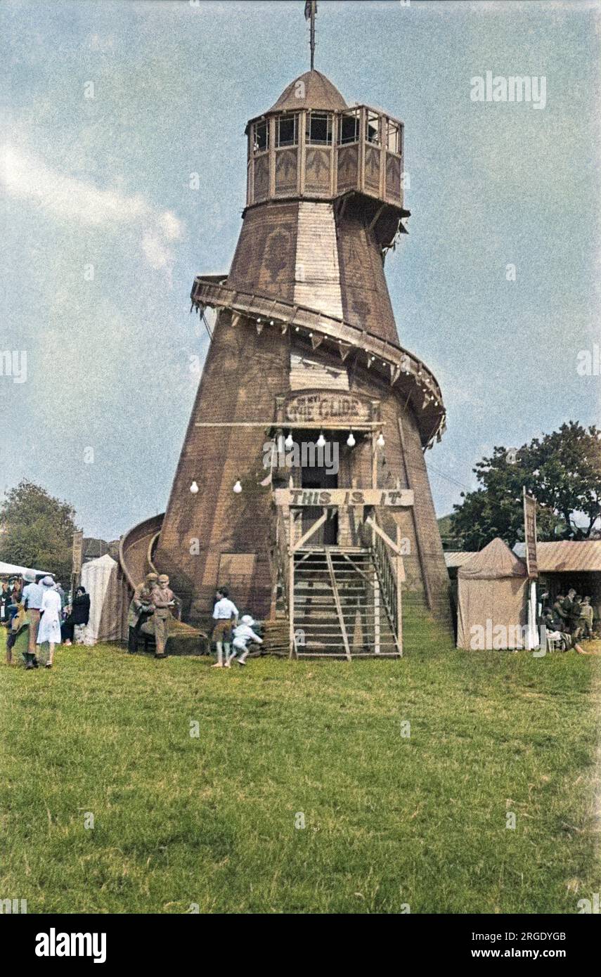 Un squelette de Helter à un salon de la funky. Banque D'Images