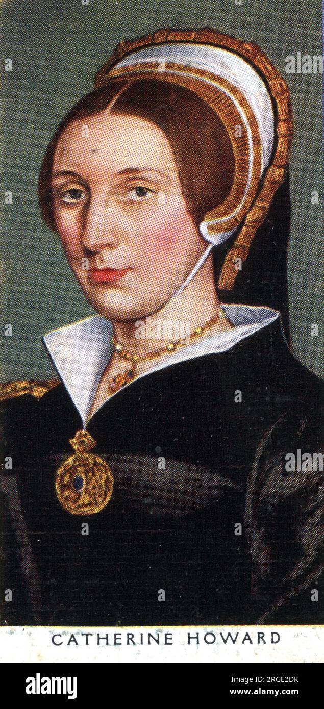 Catherine Howard (épouse de Henry VIII) Banque D'Images