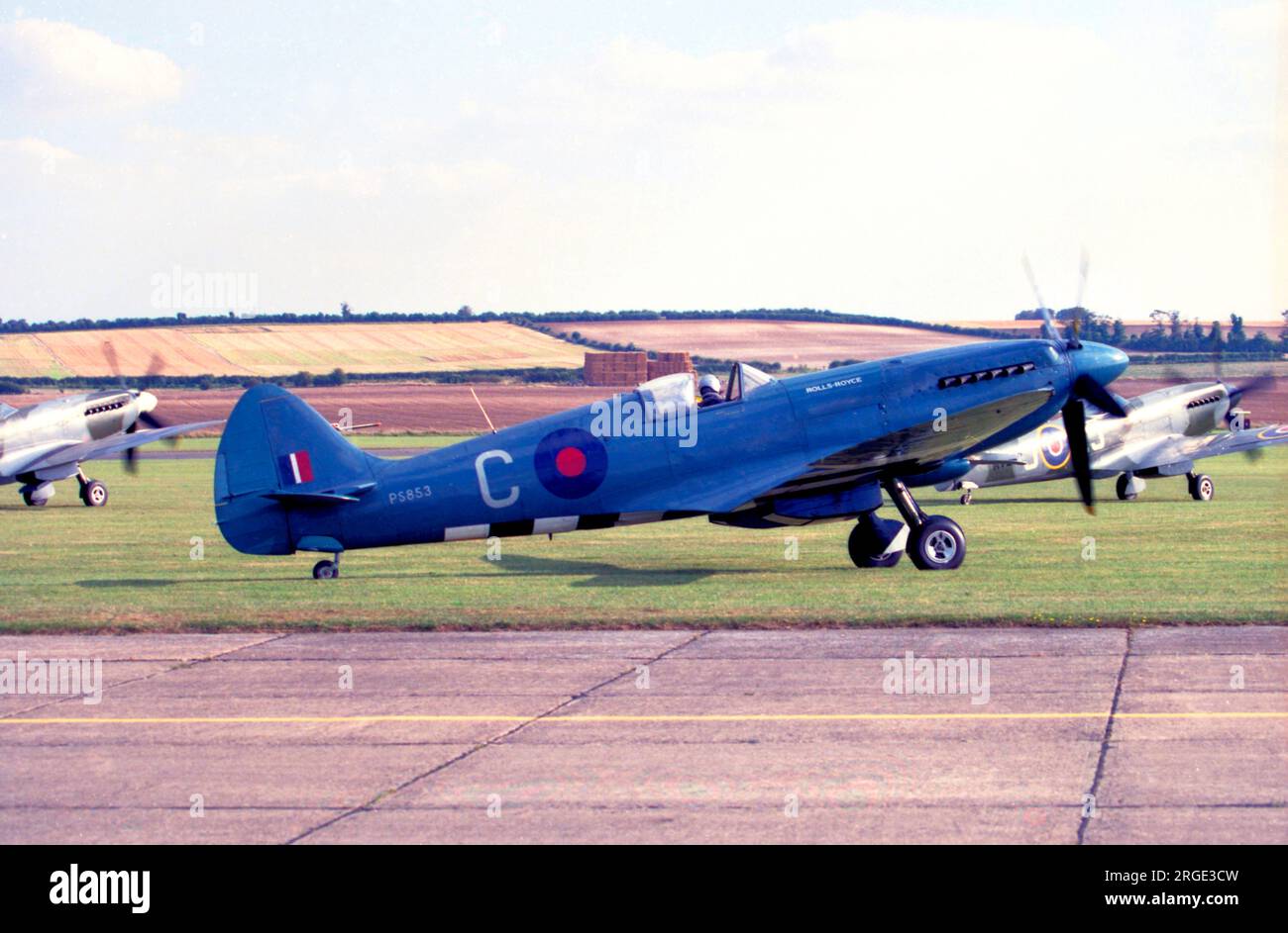 Supermarine Spitfire Mk PR Mk.XIX G-RRGN / PS853 (msn 6S-683528), de Rolls-Royce. Banque D'Images