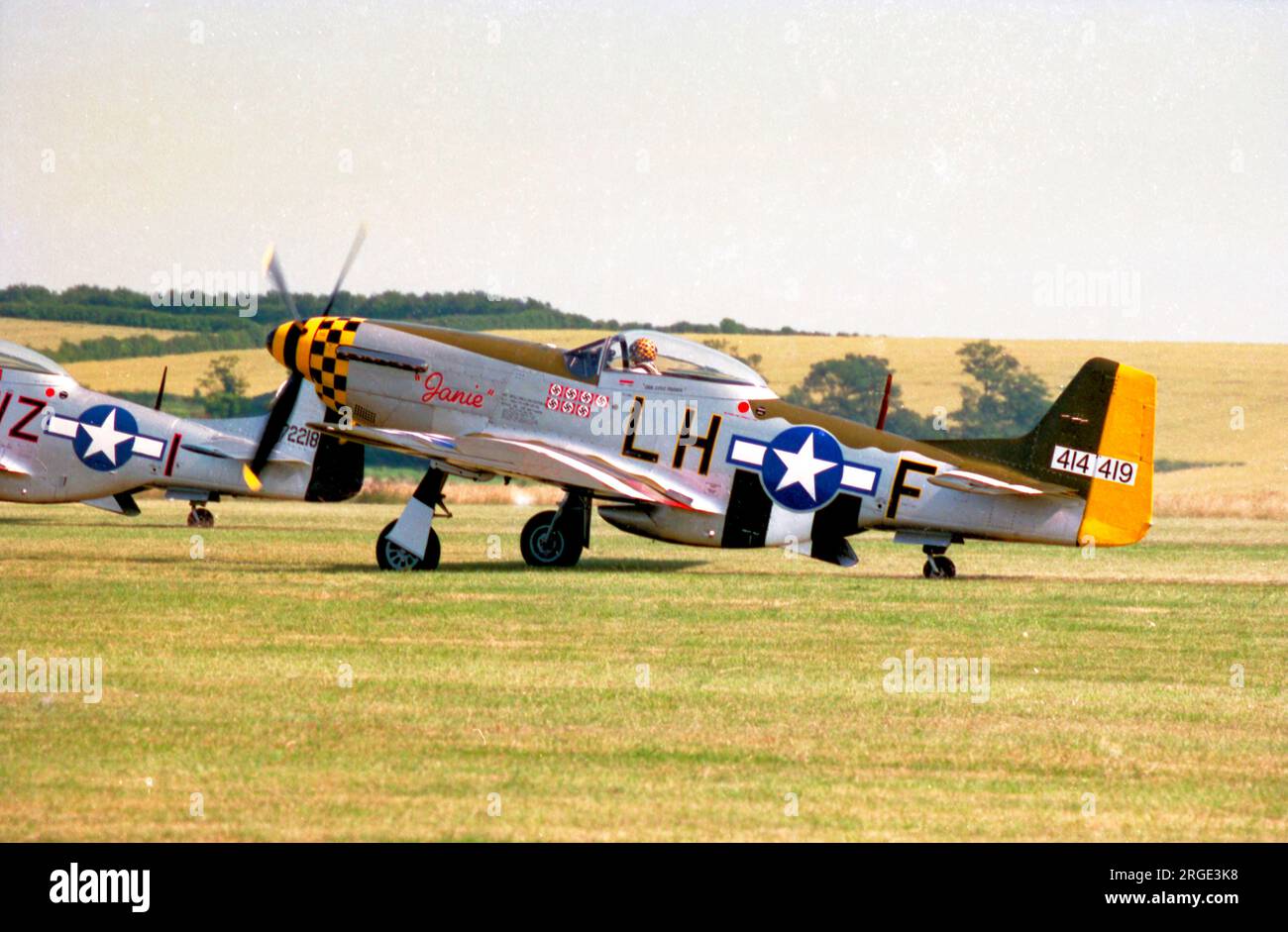 North American P-51D Mustang G-MSTG 'Janie' (msn 122-48271) Banque D'Images