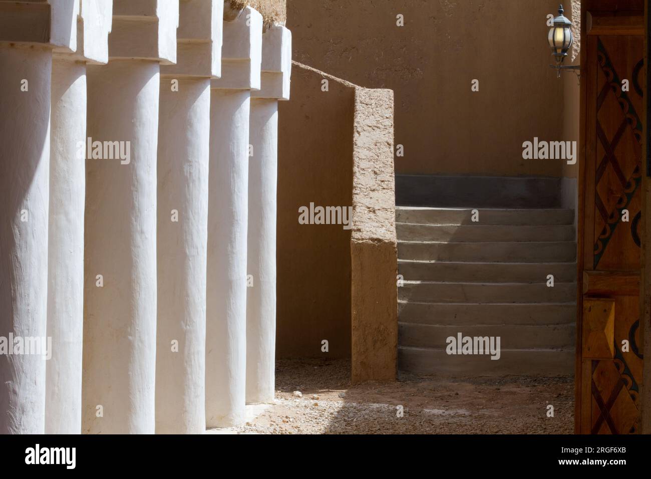 Palais du roi Abdel aziz dans la ville d'al dawadmy à riyad Banque D'Images