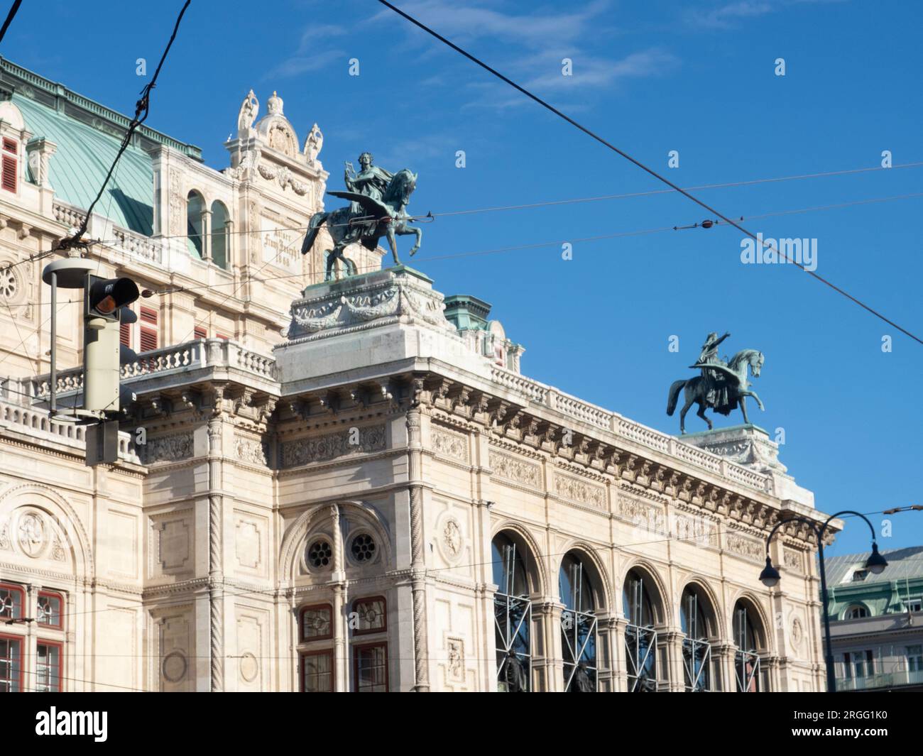 Opéra d'État de Vienne Banque D'Images
