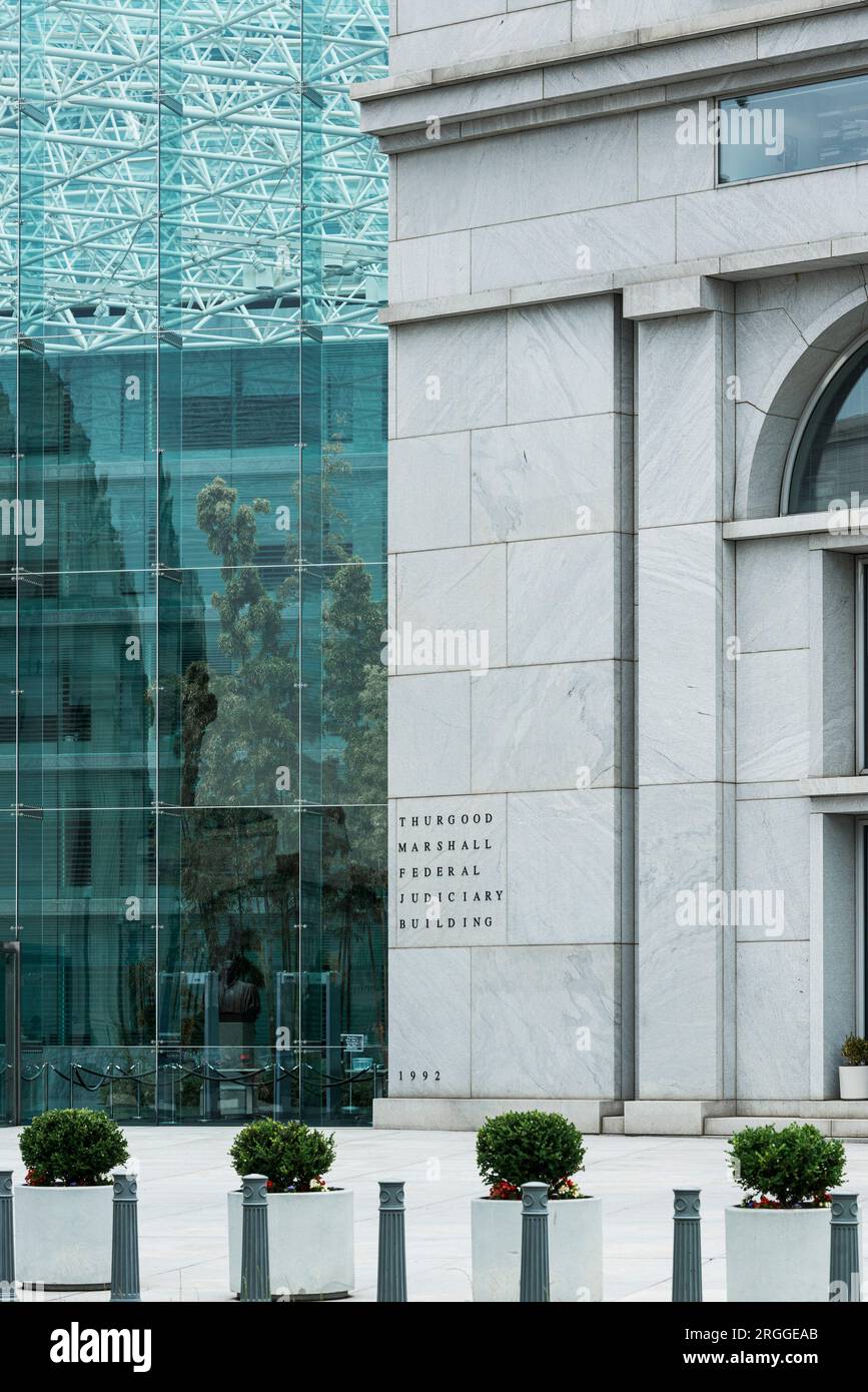 Thurgood Marshall Federal Judiciary Building, Washington DC. Banque D'Images