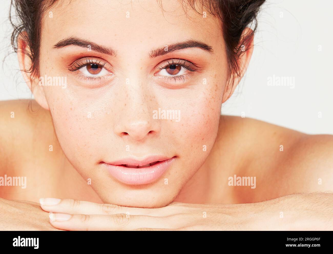 Portrait de jeune femme Banque D'Images