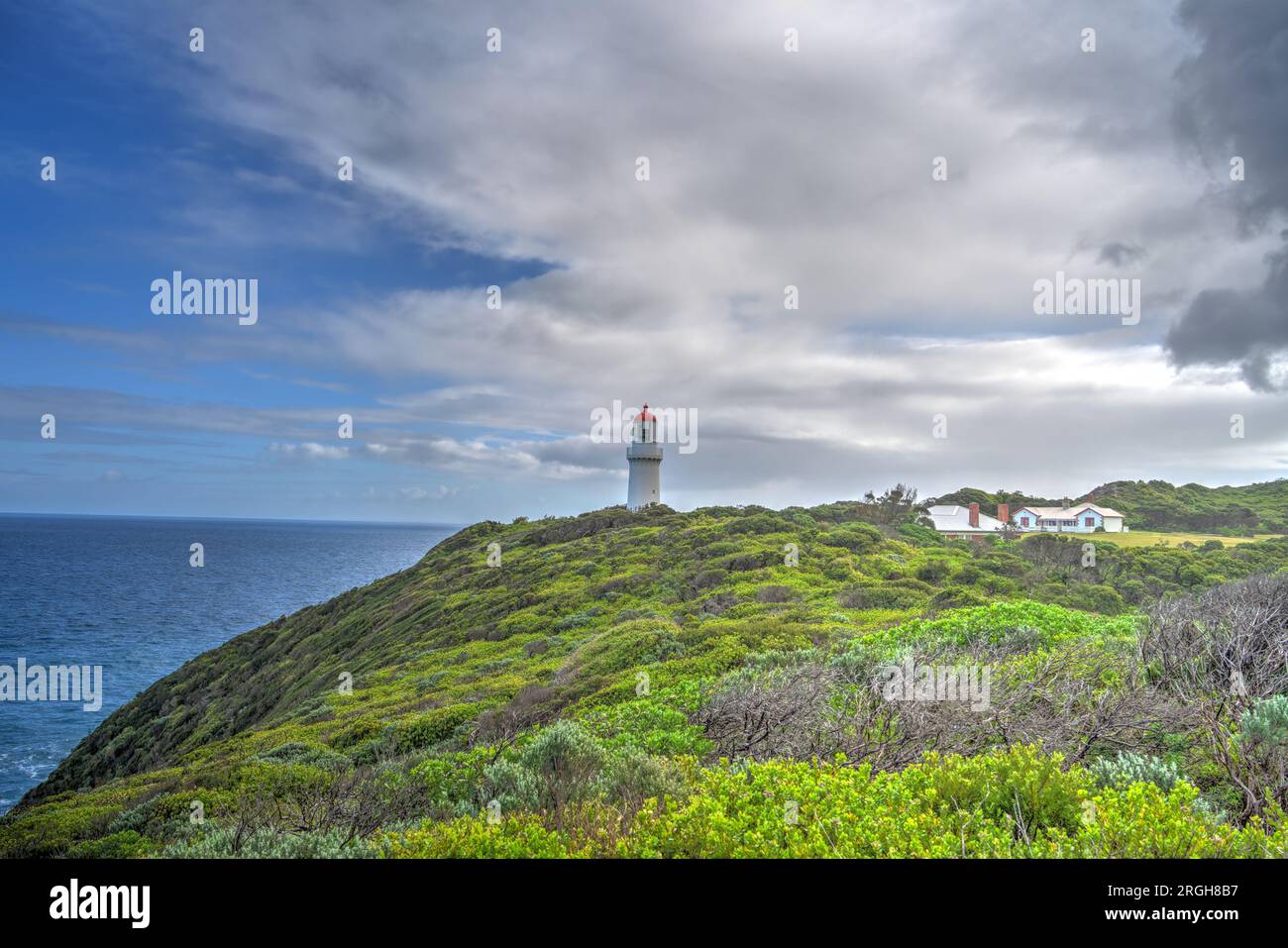 Paysage de la péninsule de Mornington, Victoria, Australie Banque D'Images
