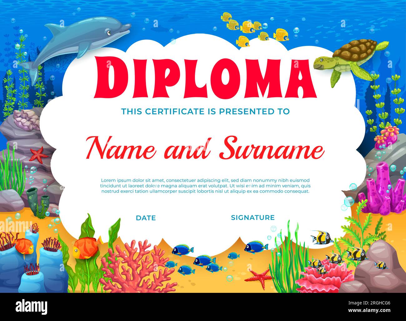 dolphin-academy-banque-d-images-vectorielles-alamy