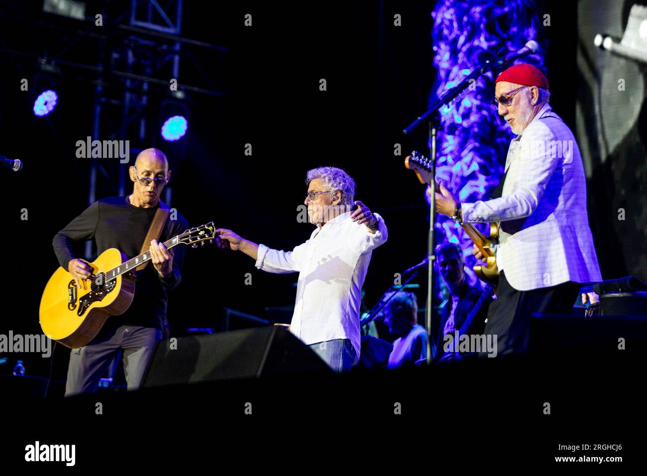 Florence Italie 17 juin 2023 The Who live at Firenze Rocks 2023 at Visarno Arena Florence Italie IT © Roberto Finizio / Alamy Banque D'Images