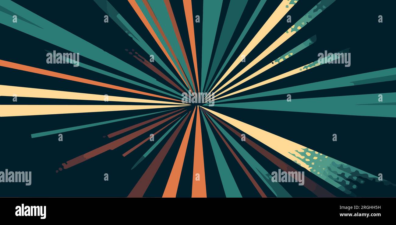 Fond tendance coloré dessiné à la main. Motif abstrait dans le style de bande dessinée moderne. Illustration vectorielle. Illustration de Vecteur