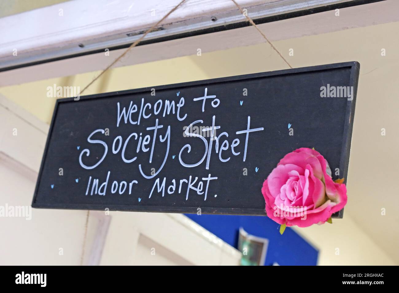 Société St Market Derry - 5 Society St, Londonderry BT48 6PJ Banque D'Images