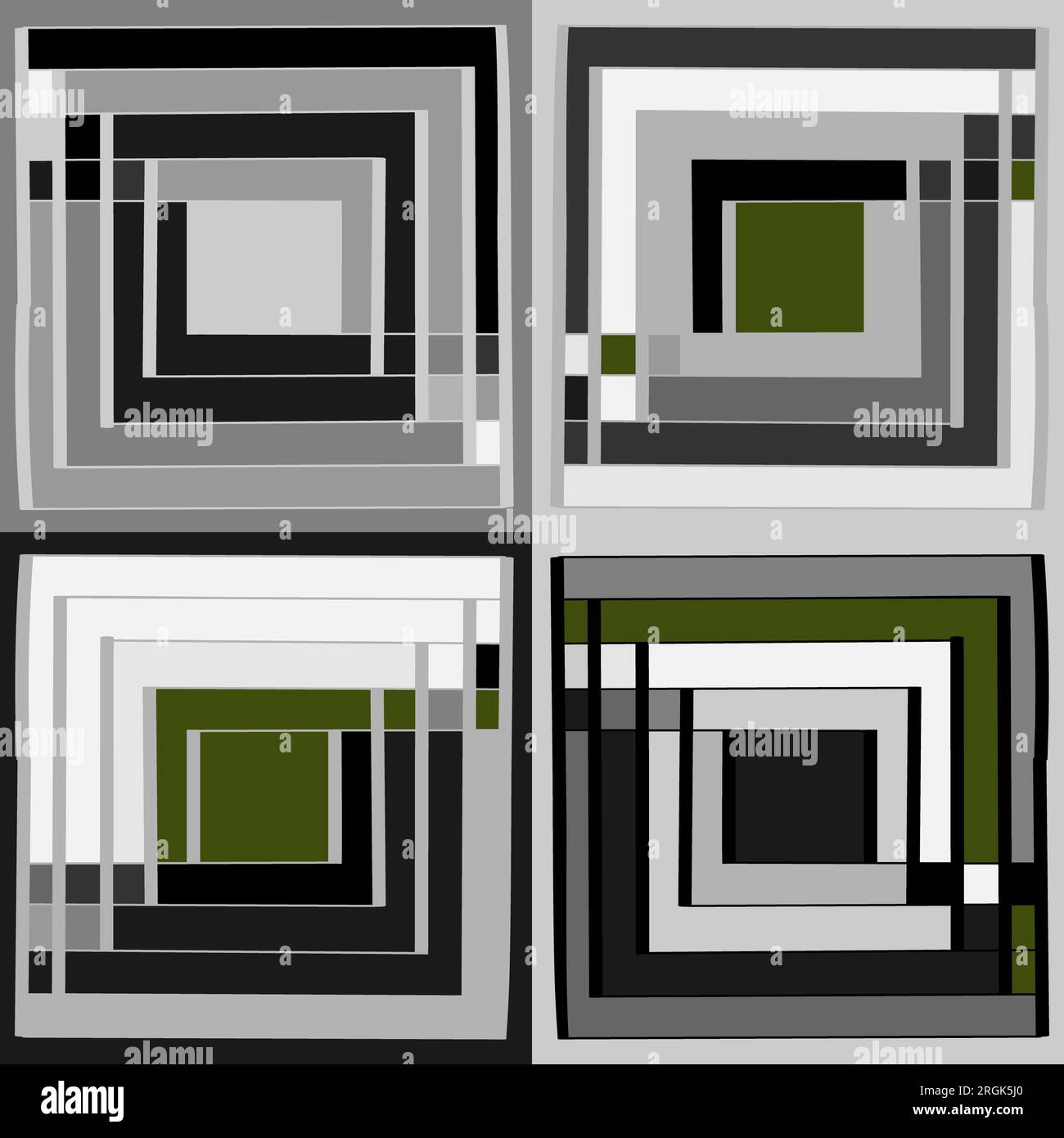 Fond transparent dans les tons gris avec des inserts colorés. L'arrière-plan se compose de formes géométriques. Banque D'Images