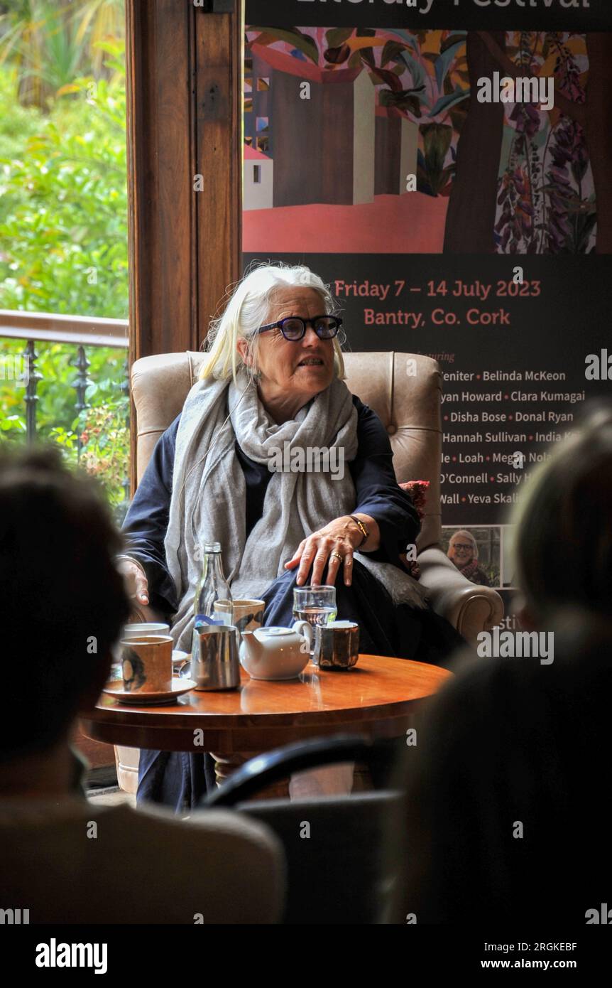 Darina Allen, chef irlandaise et journaliste gastronomique. Banque D'Images