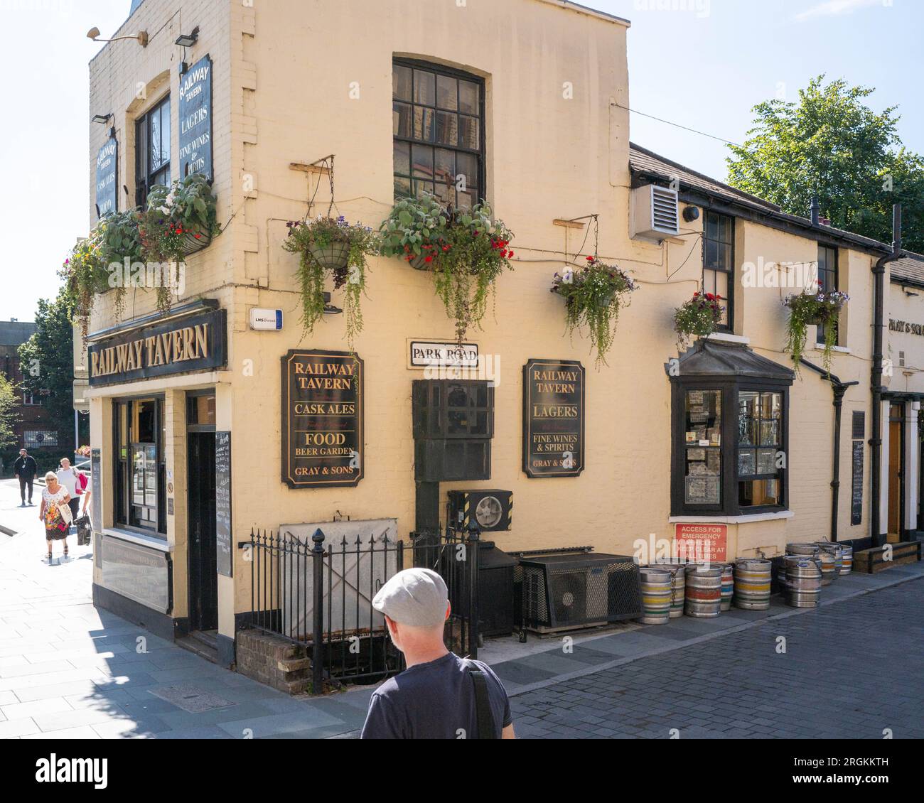 The Railway Tavern, Chelmsford Banque D'Images