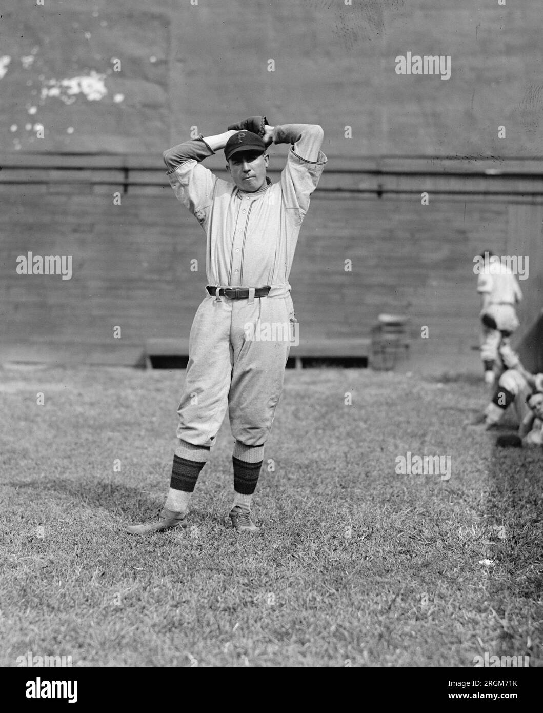 1925 Pittsburgh Pirates : Pitcher Vic Aldridge Banque D'Images