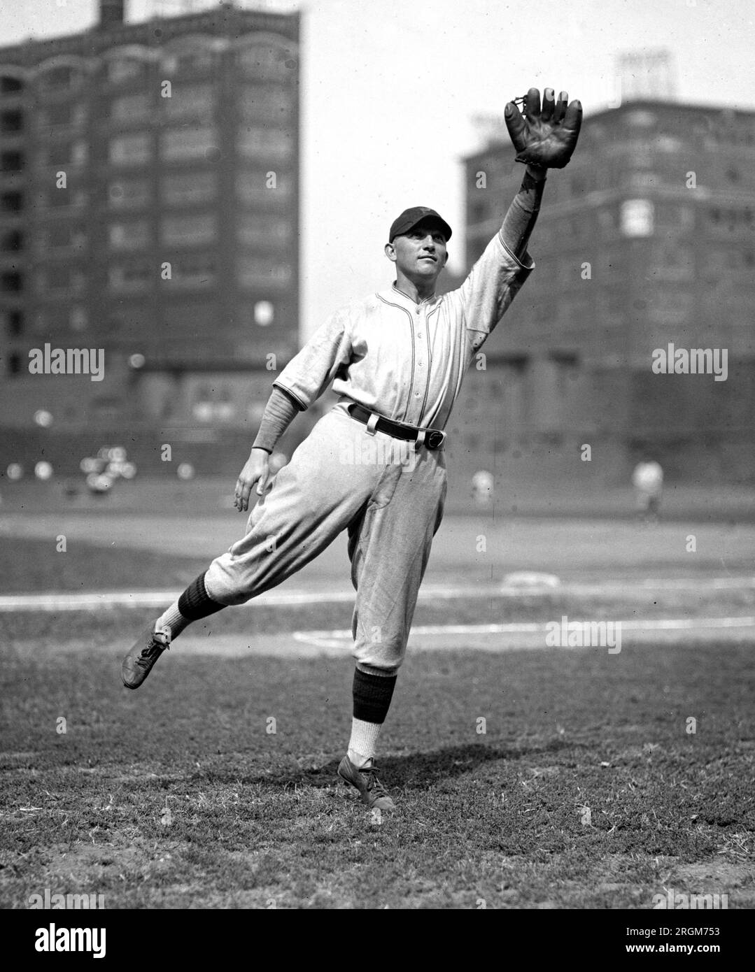 1925 Pittsburgh Pirates : outfielder Clyde Barnhart Banque D'Images