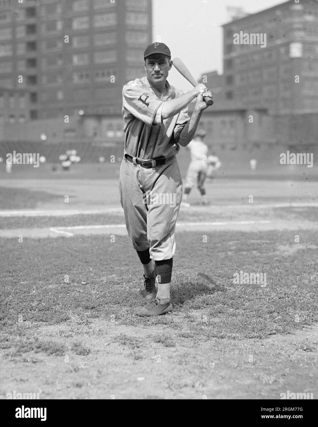 1925 Pittsburgh Pirates : Infielder Pie Traynor Banque D'Images