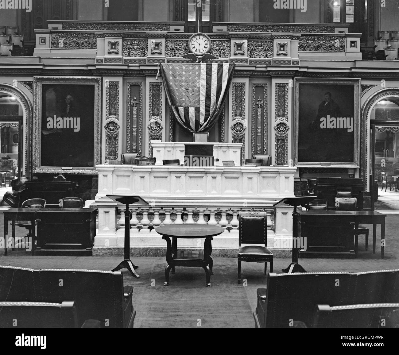 Bureau des orateurs, Chambre des représentants ca. 1910-1926 Banque D'Images