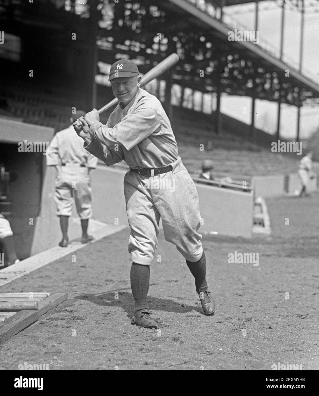 1924 New York Yankees : Outfielder Whitey Witt Banque D'Images