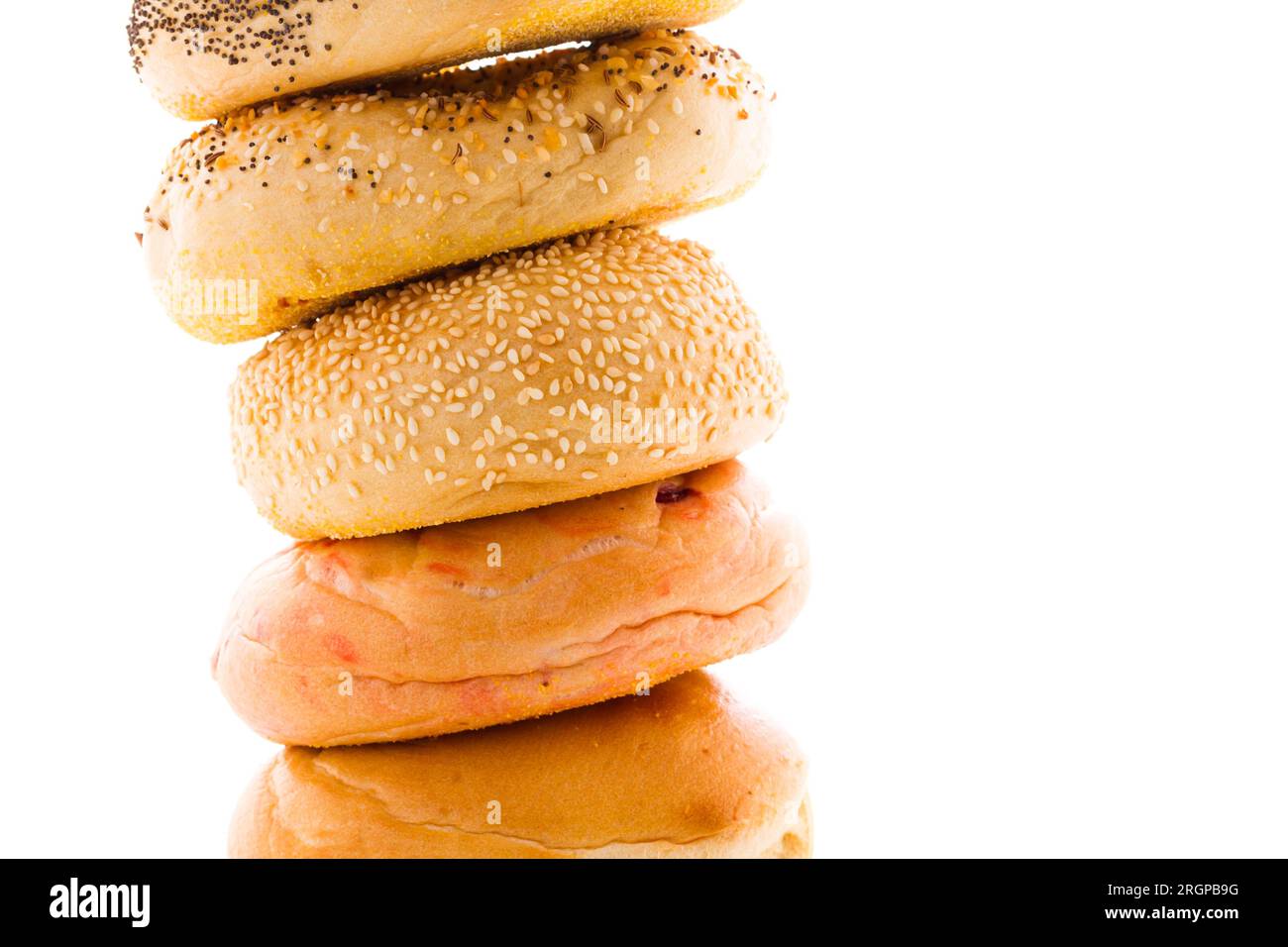 Bagels frais Banque D'Images