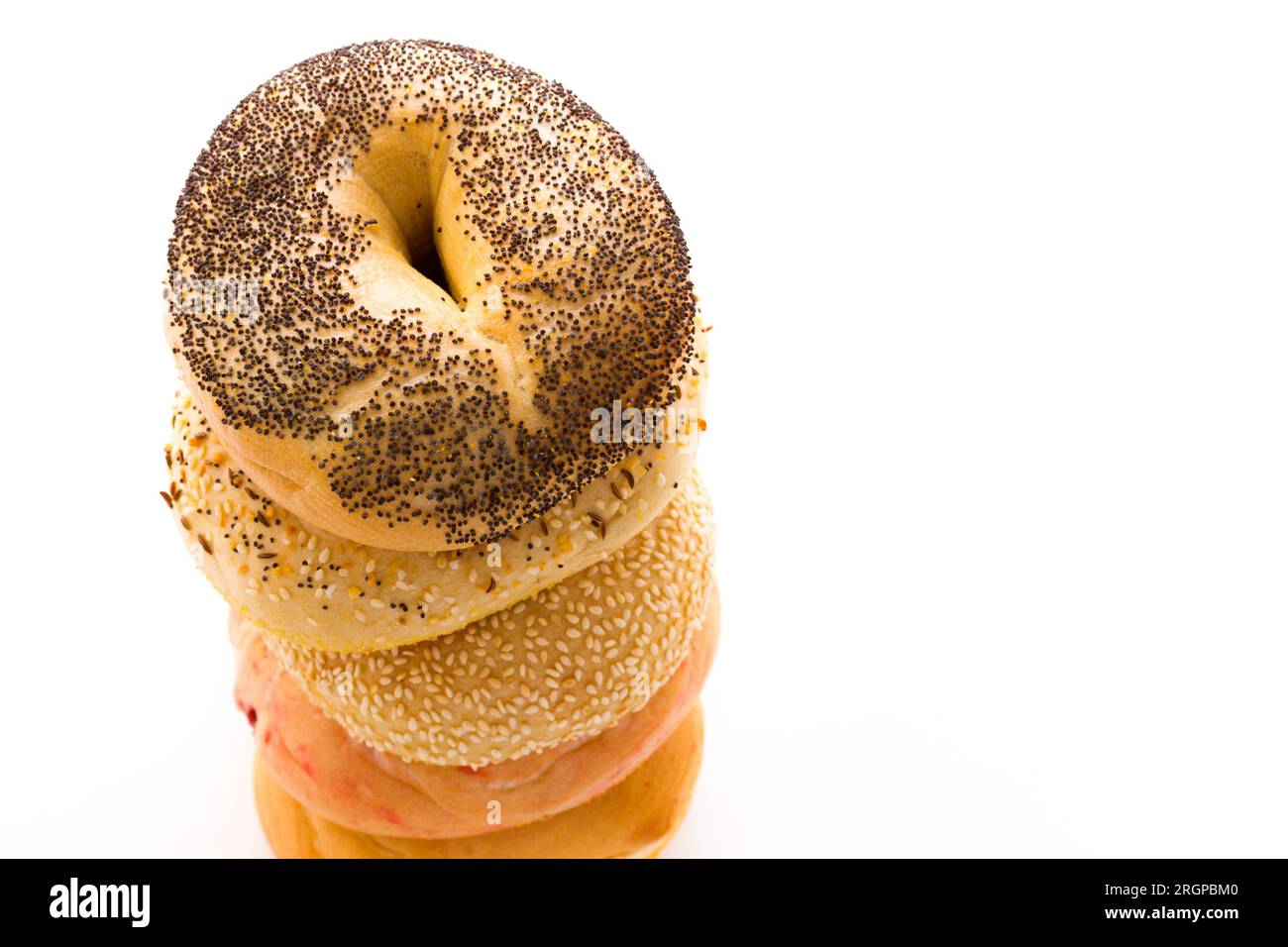 Bagels frais Banque D'Images