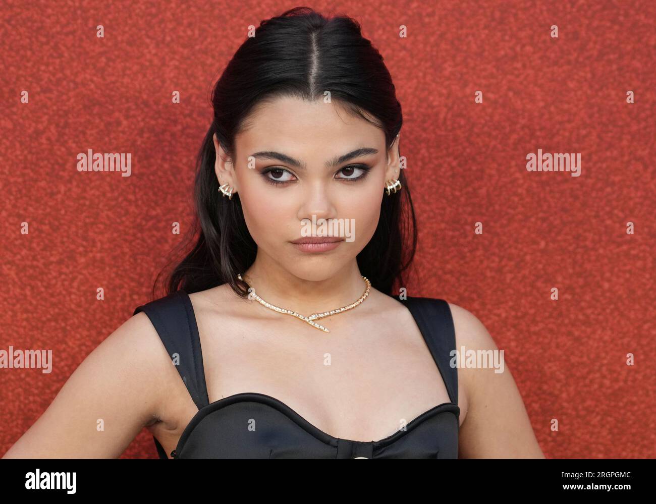 Los Angeles, États-Unis. 10 août 2023. Ariana Greenblatt arrive à la puissance de variété de Young Hollywood tenue à NeueHouse Hollywood à Hollywood, CA le jeudi, ?August 10, 2023. (Photo de Sthanlee B. Mirador/Sipa USA) crédit : SIPA USA/Alamy Live News Banque D'Images