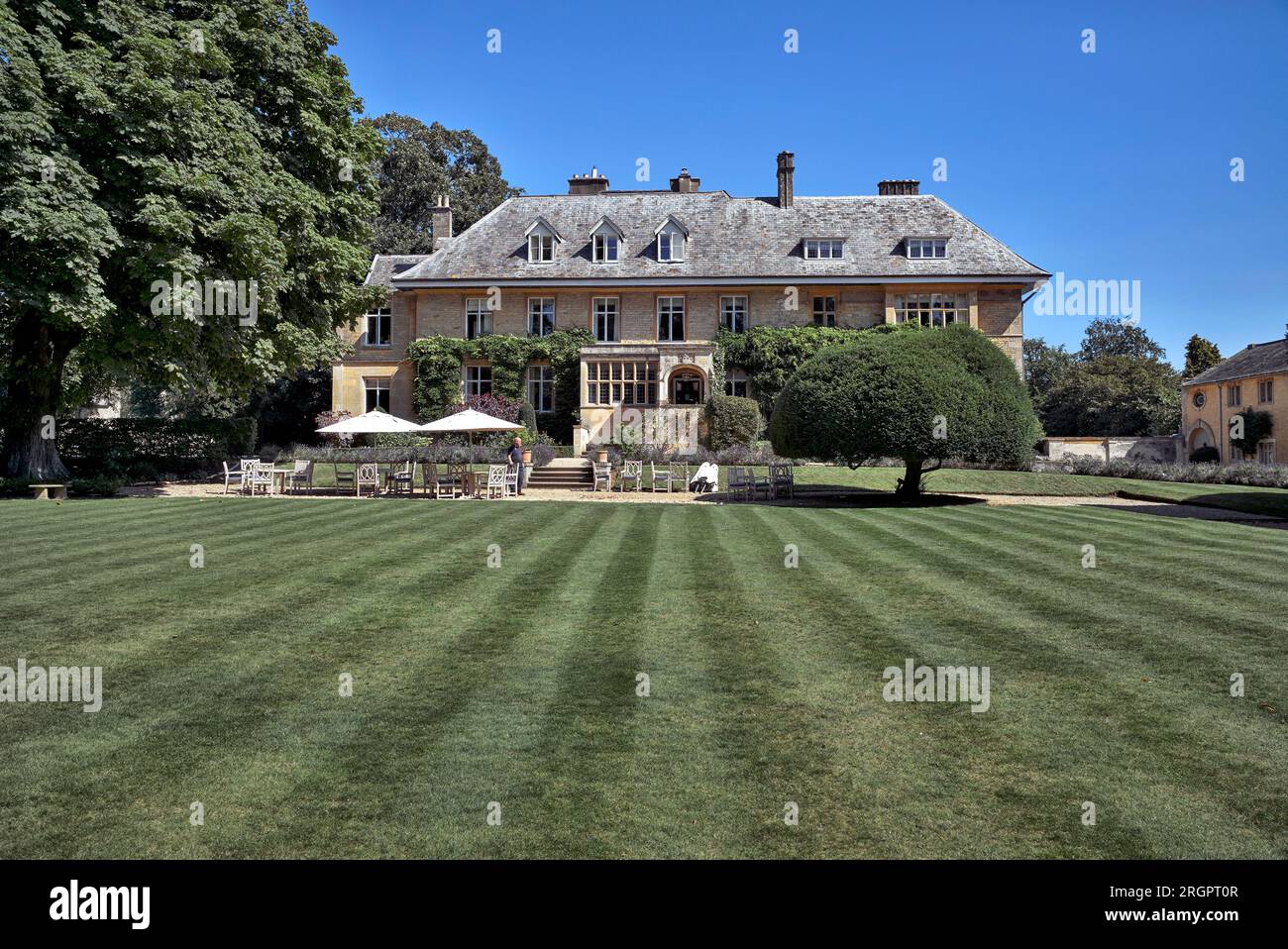 The Slaughters 'Manor House' Hotel Lower Slaughter Cotswolds Gloucestershire Angleterre Royaume-Uni Banque D'Images