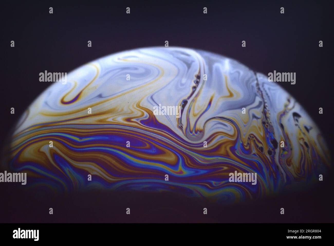 motif de couleur de bulle de savon. résumé. modèle atmosphérique. modèle de planète. Banque D'Images