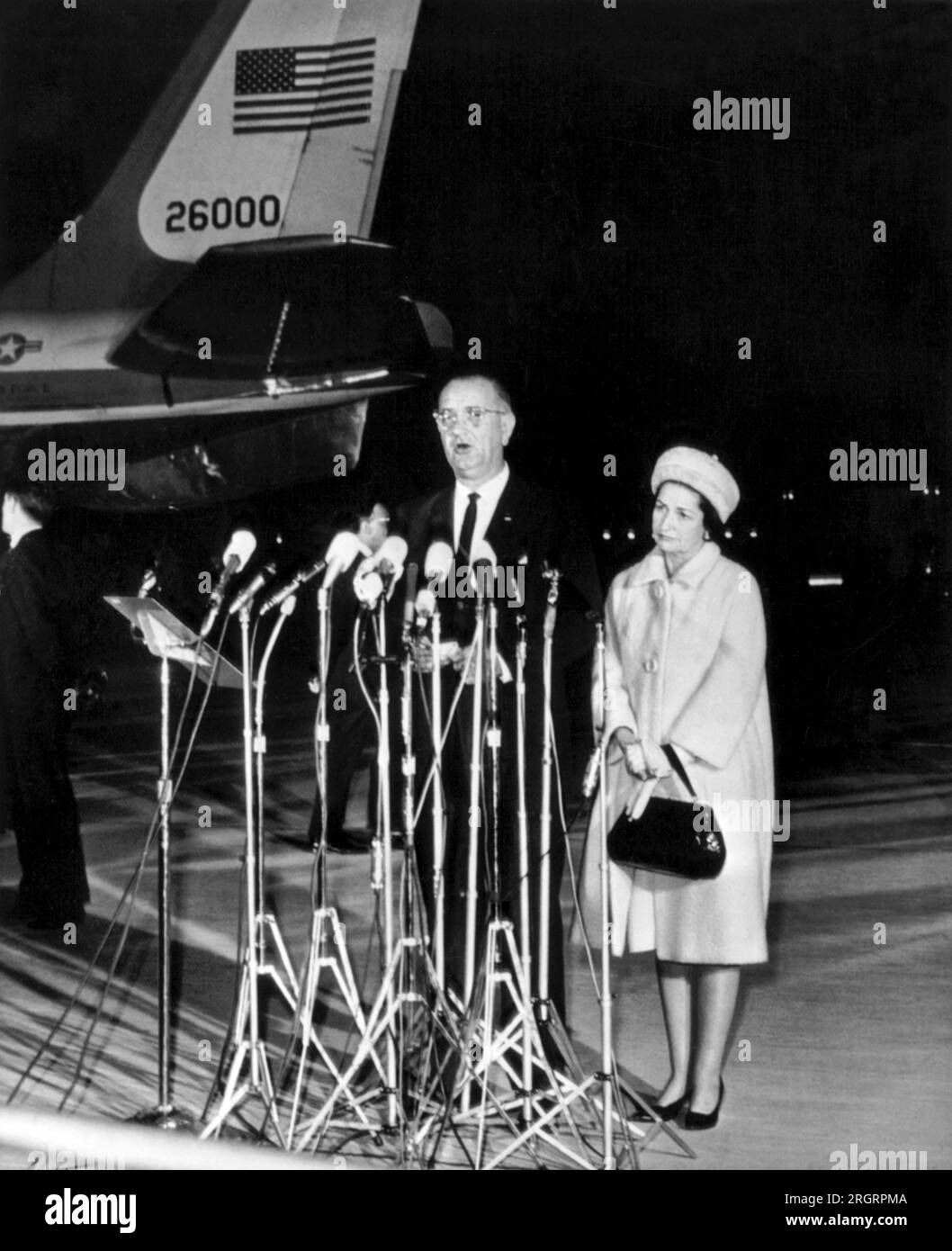 Andrews Air Force base, Maryland 22 novembre 1963 le nouveau