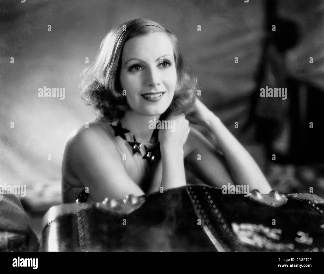 Hollywood, Californie : c. 1931 actrice Greta Garbo dans le film, Susan Lennox-Her Fall and Rise'. Banque D'Images