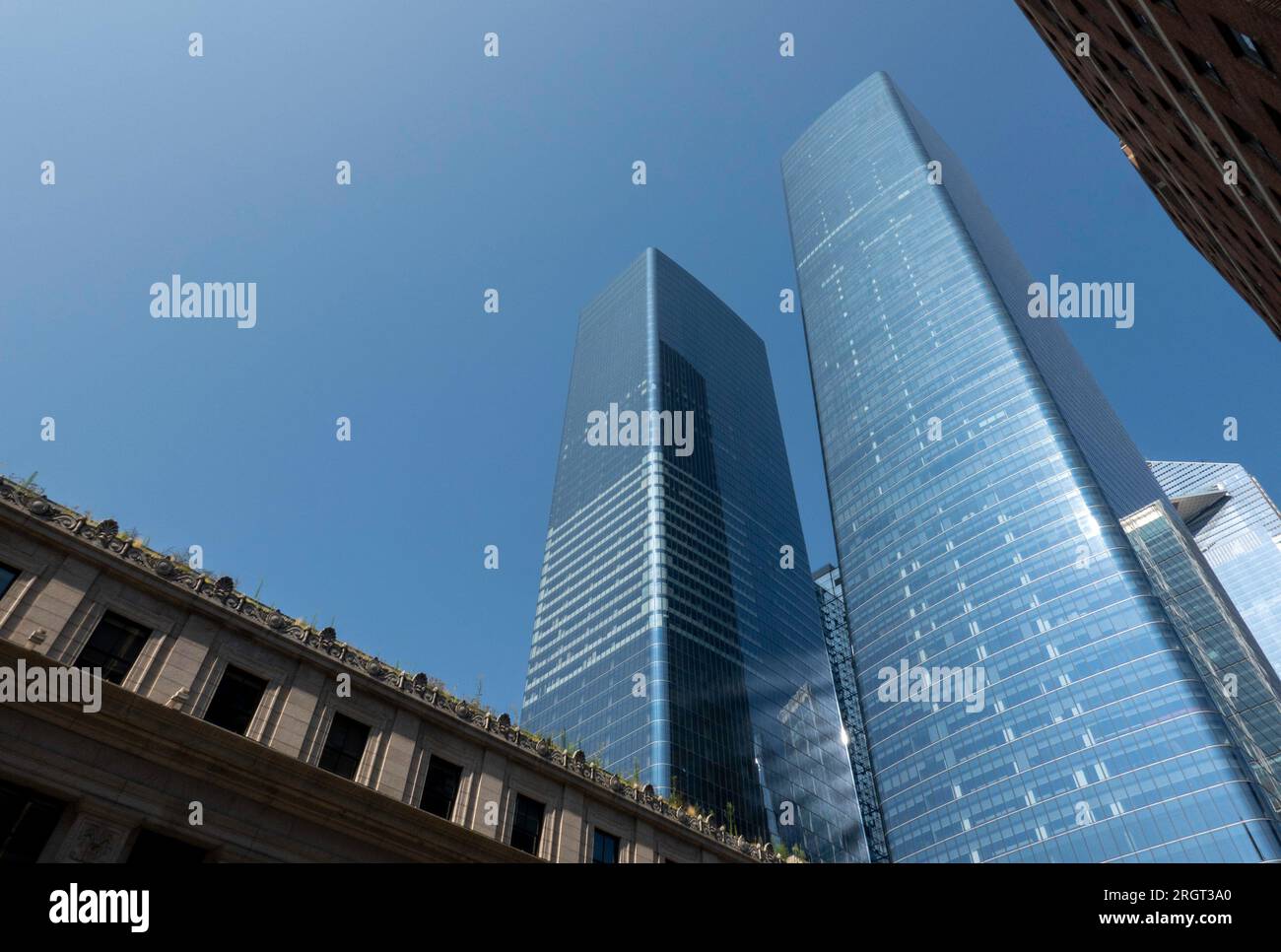 Gare de Pennsylvanie, Daniel Patrick Moynihan train Hall, soleil, 2023, extérieur, Manhattan, façade, James A. Farley, bureau de poste, architecture, été Banque D'Images