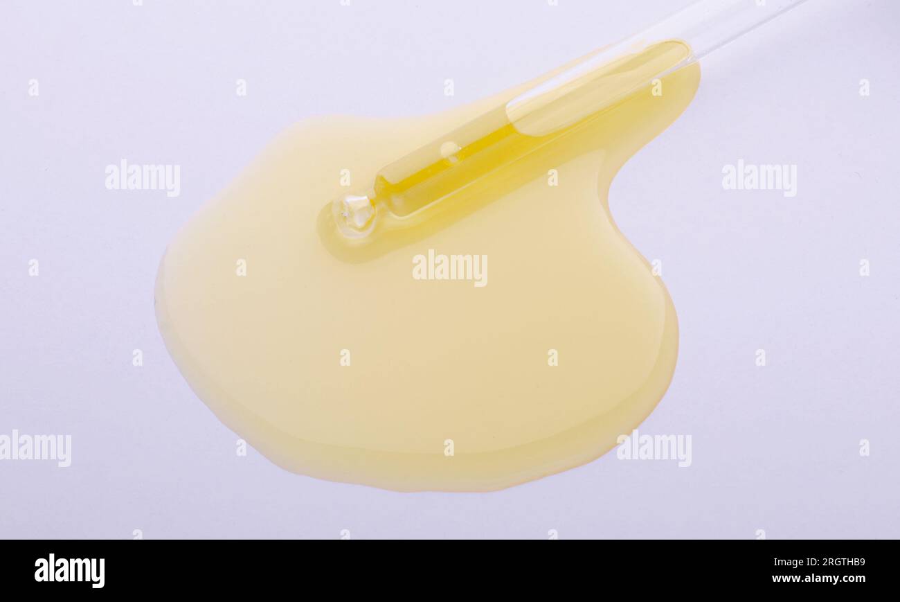 Maculage cosmétique sous forme de gel liquide Banque D'Images