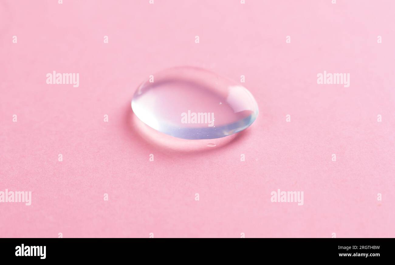 Maculage cosmétique sous forme de gel liquide Banque D'Images