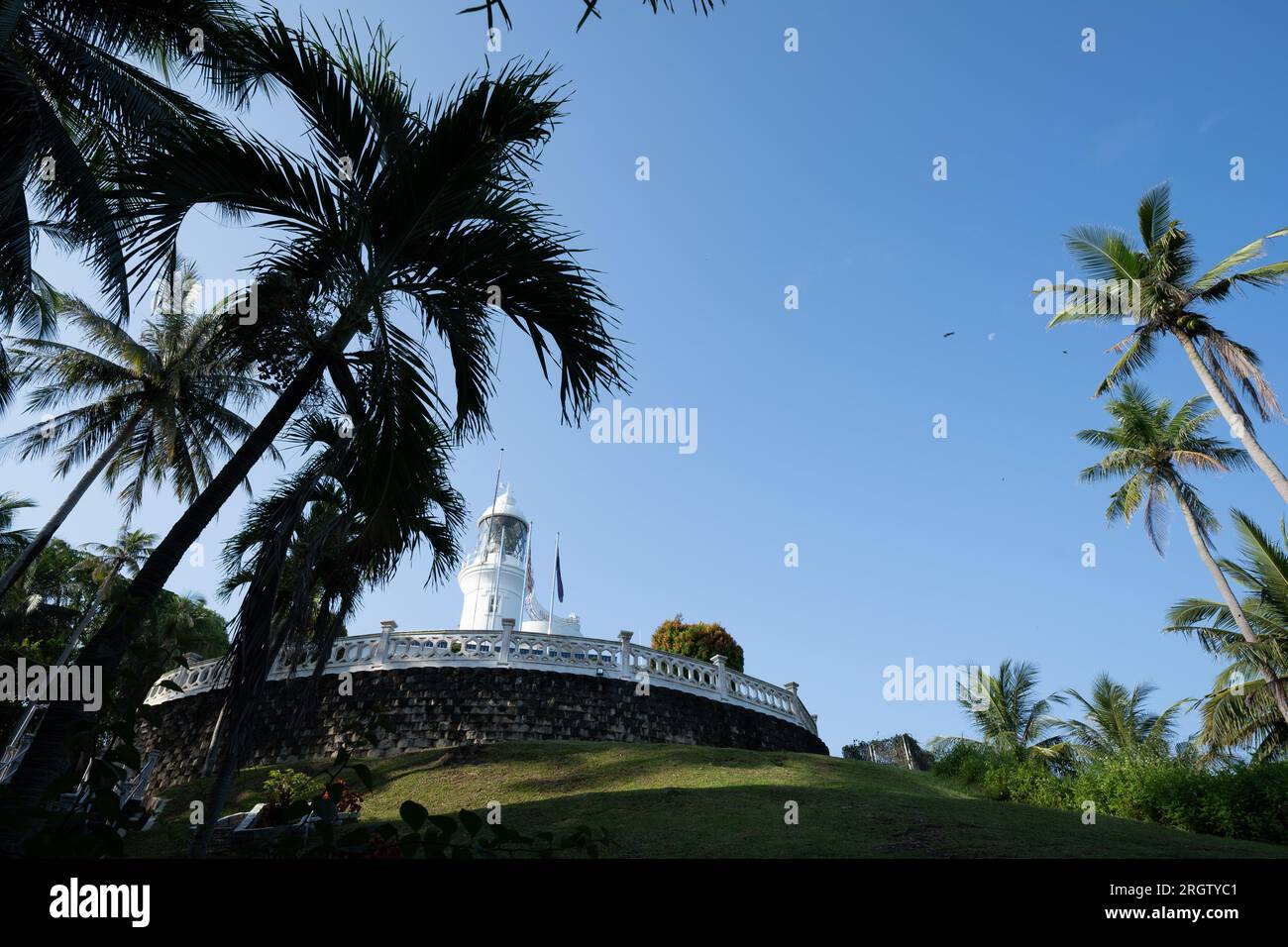 Phare de Tanjung Tuan Banque D'Images