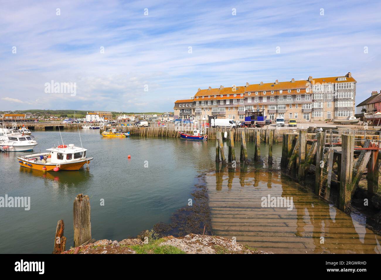 West Bay Harbor Banque D'Images