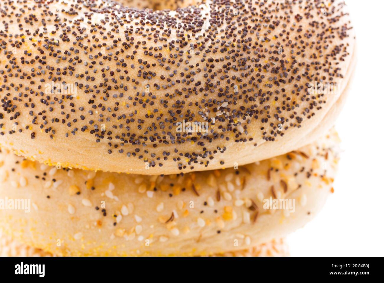 Bagels frais Banque D'Images