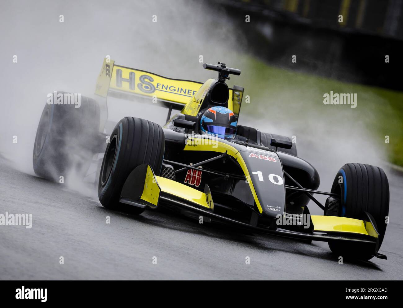 ASSEN - Nyck de Vries donne un spectacle sur le circuit TT. L'ancien pilote de Formule 1 fait une démonstration dans une voiture de Formule 2 lors du JACK'S Racing Day. ANP SEM VAN DER WAL crédit : ANP/Alamy Live News Banque D'Images