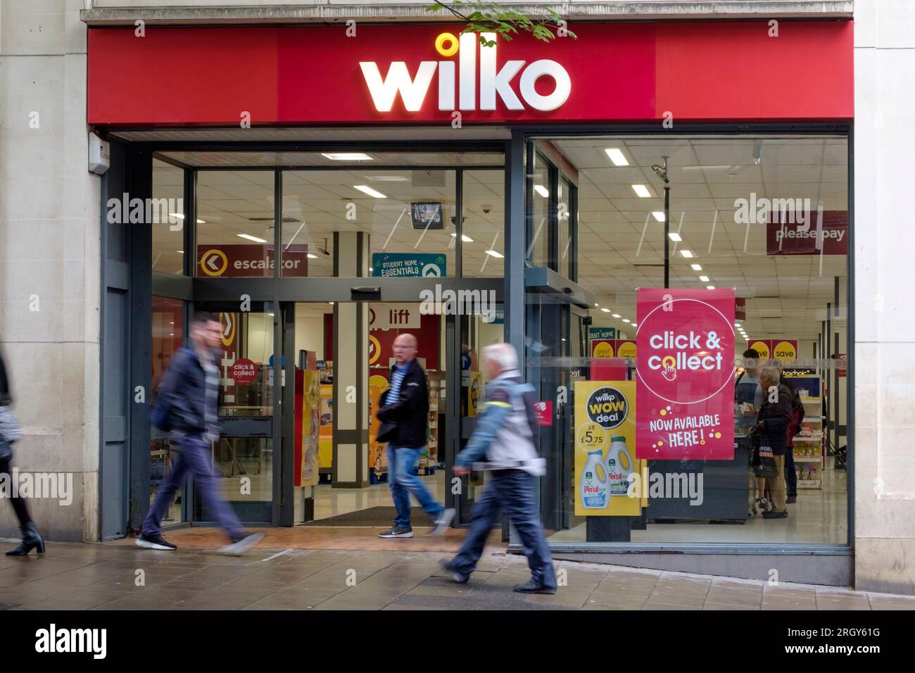 Le magasin Wilko à Broadmead Bristol. Uder menace de fermeture Banque D'Images